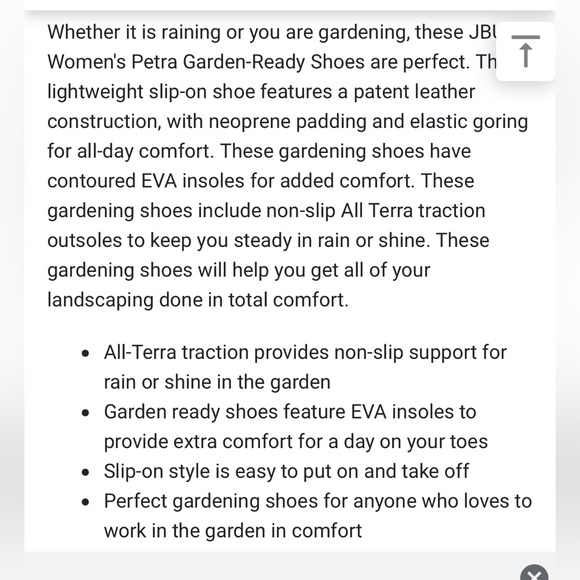 JBU by JAMBU Petra Garden-Ready Shoes 8M - Picture 5 of 16